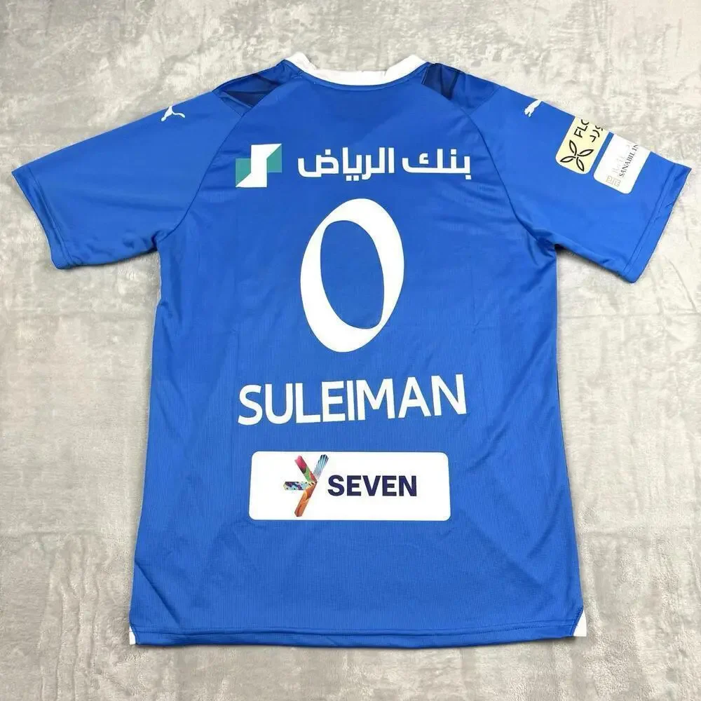 2024 Puma Al Hilal Home Football Shirt Men L Saudi Pro League Jersey Blue Arabic - Picture 2 of 10